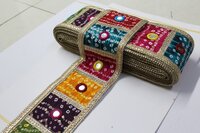 Multicolor Zari Laces