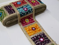 Multicolor Zari Laces