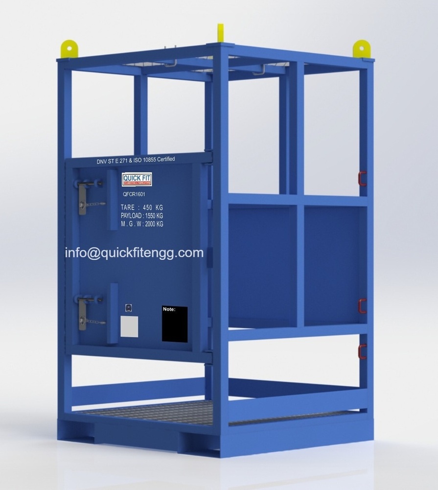 16 Capacity Gas Cylinder Racks
