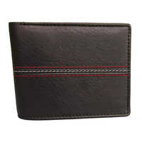 Mens Leather Wallet - Genuine Leather, Regular Size, Rich Brown Color | Modern Trendy Design, Folded Structure For Easy Storage