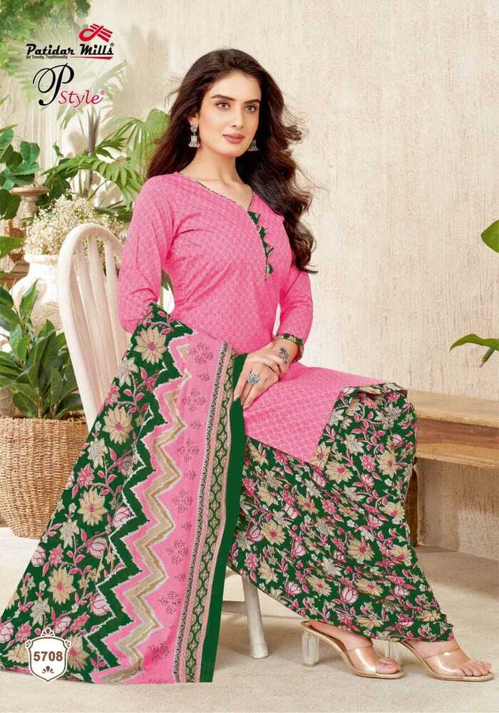 Patidar P Style Vol-57  Dress Material