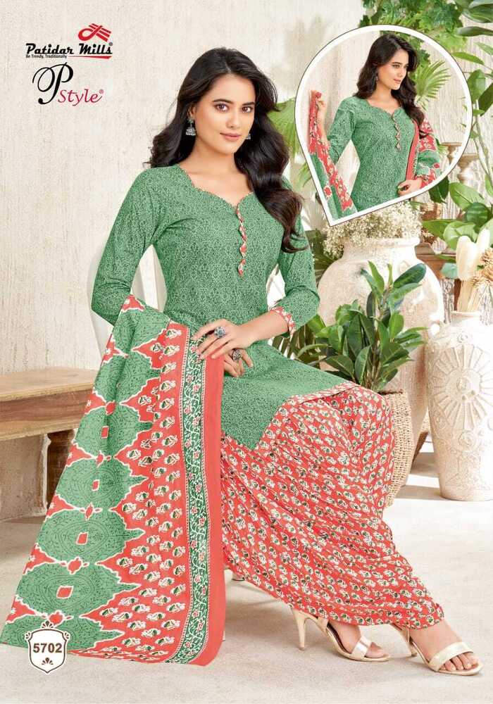 Patidar P Style Vol-57  Dress Material