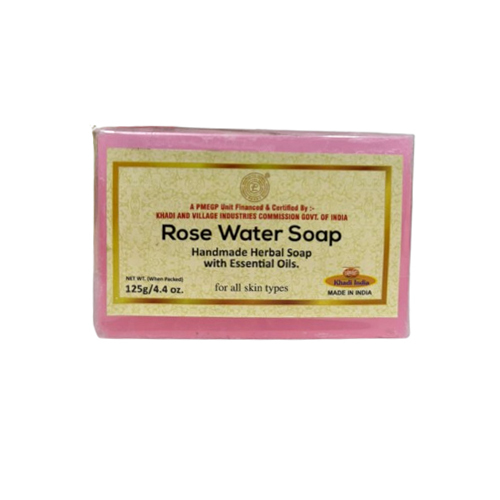 125Gm Rose Water Soap - Feature: Non Toxic