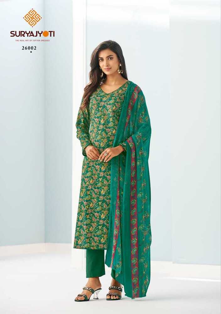 Suryajyoti Suhana Vol-26  dress Material