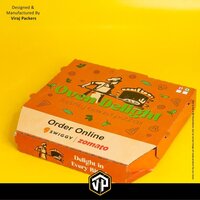 CUSTOMIZED DOMINOS LAYOUT PIZZA BOX