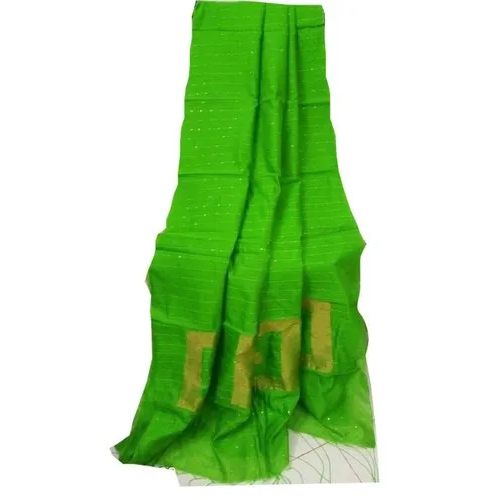 Handloom Cotton Silk Sequence Saree