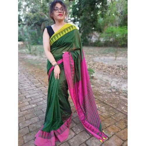 Ladies Handloom Cotton Saree