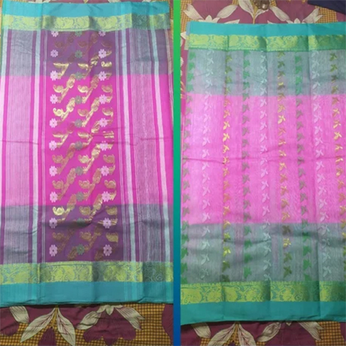 Pure Handloom Banarasi Cotton Silk Saree