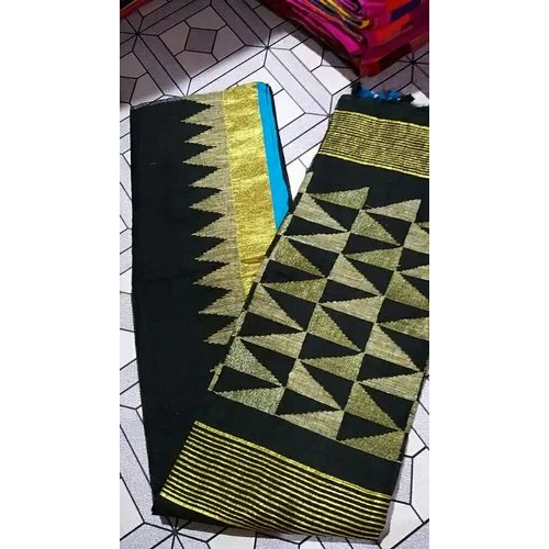 100 Count Linen Jamdani Sarees with BP