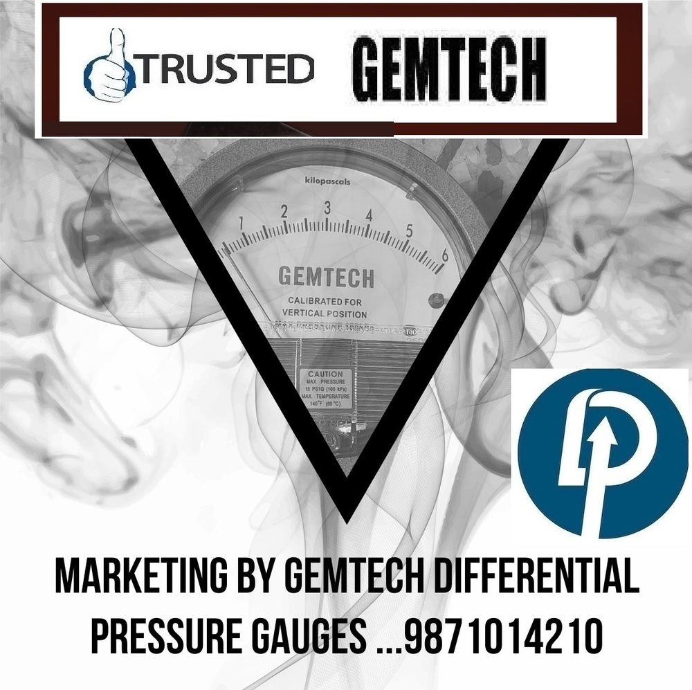 Series G2000 GEMTECH Differential Pressure Gauges Wholesalers in J & K