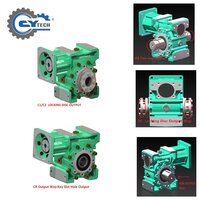 CYCM40 Precision Worm Gearbox, 8 to 15 Arc Minutes, High Performance Worm Gear Reducer Gearboxes for Industrial Applications