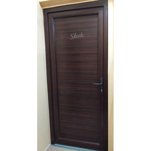 Upvc Mahogany Casement Door - Color: As Per Requirement