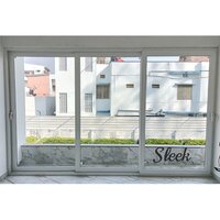 Upvc 3 Track Sliding Door - Color: As Per Requirement