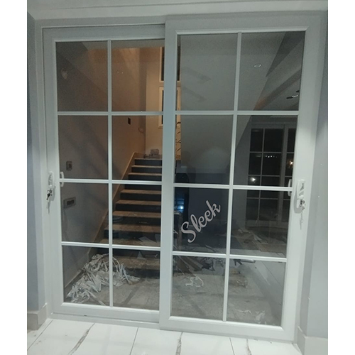 Upvc 2 Track Sliding Door - Color: As Per Requirement