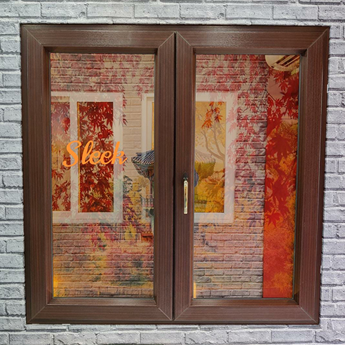 UPVC Mahogany Window
