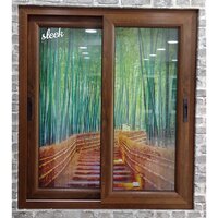 Upvc Walnut Window - Application: Commercial / Residential