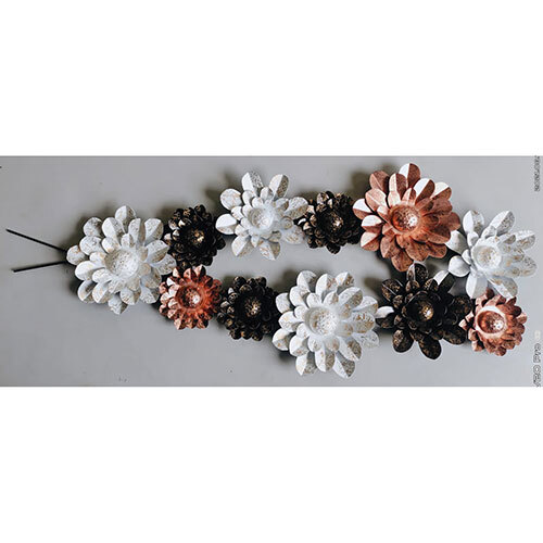 Wall Art In Iron With Gold Finish