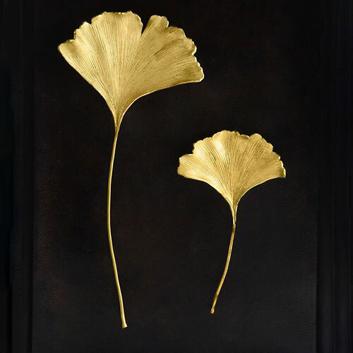 Aluminium Leaf Wall Art