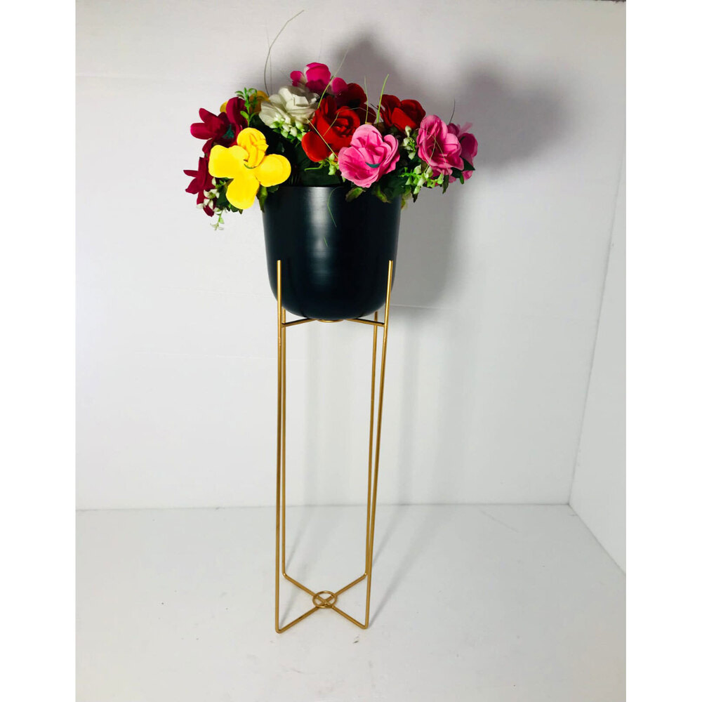Planter Set Of 2 In Iron