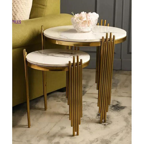 Stainless Steel Side Table - Application: Home