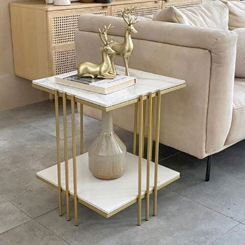 Stainless Steel Side Table - Application: Home