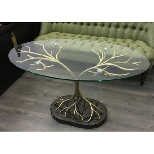 Glass Top Center Table - Application: Home