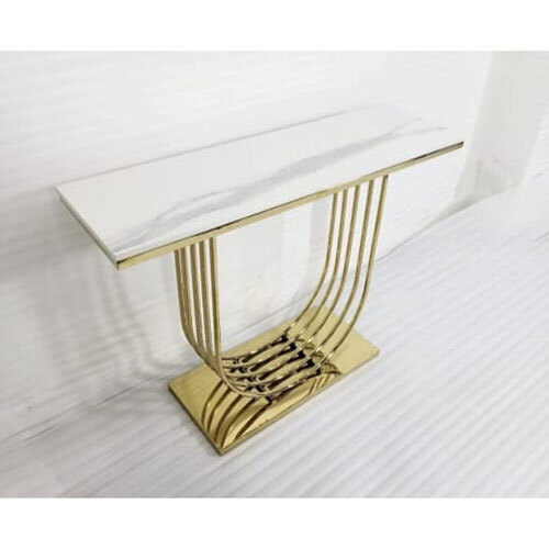Stainless Steel Console Table - Application: Office