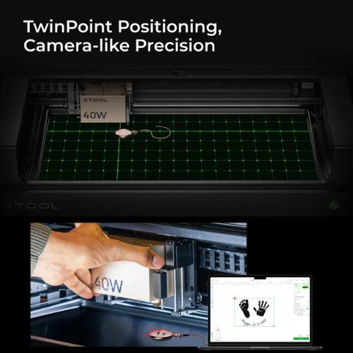 Xtool S1 20w Dark Basic Bundle Enclosed Diode Laser Cutter Class - Features: Durable