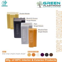 Green Plastwood Teakwood WPC Chaukhat