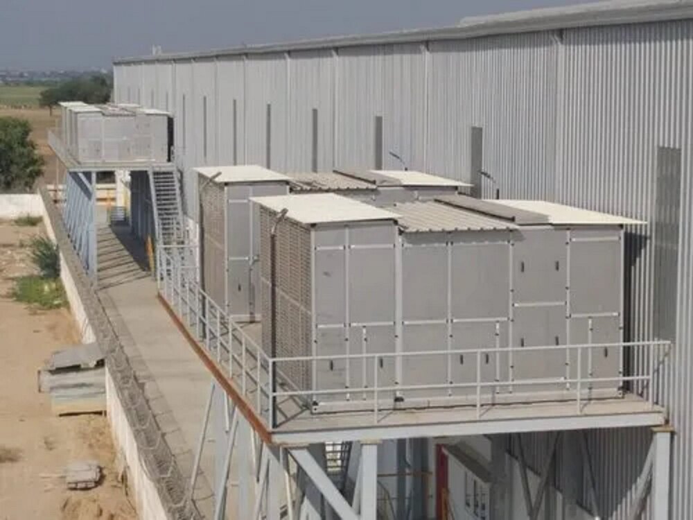 Two stage air cooling unit