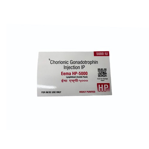 5000 IU Chorionic Gonadotrophin Injection IP