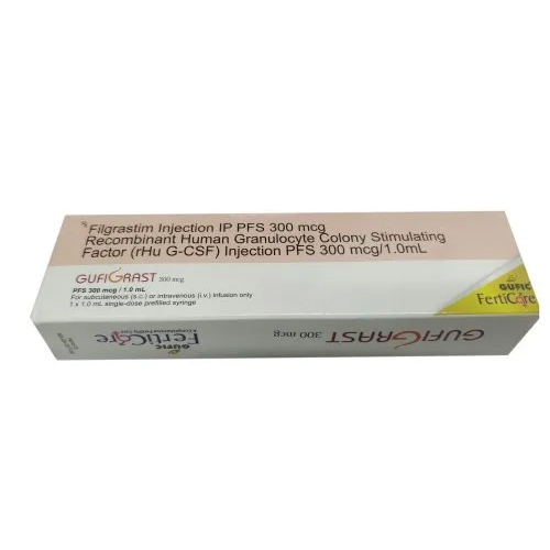 300Mcg फ़िलग्रास्टिम इंजेक्शन आईपी - भंडारण निर्देश: ठंडी और सूखी जगह