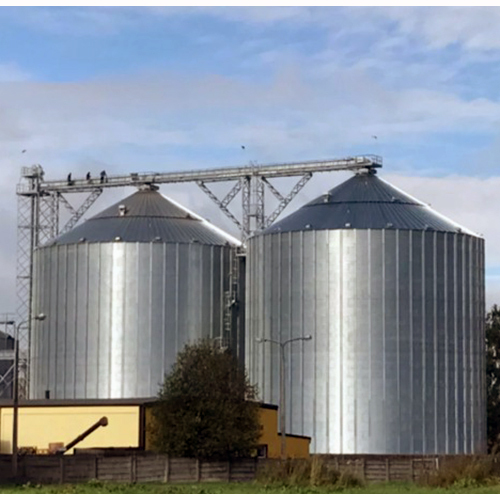 Batch Type Steeping Mild Steel Grain Storage System - Application: Industrial