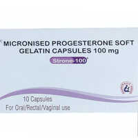 100mg Micronised Progesterone Soft Gelatin Capsules