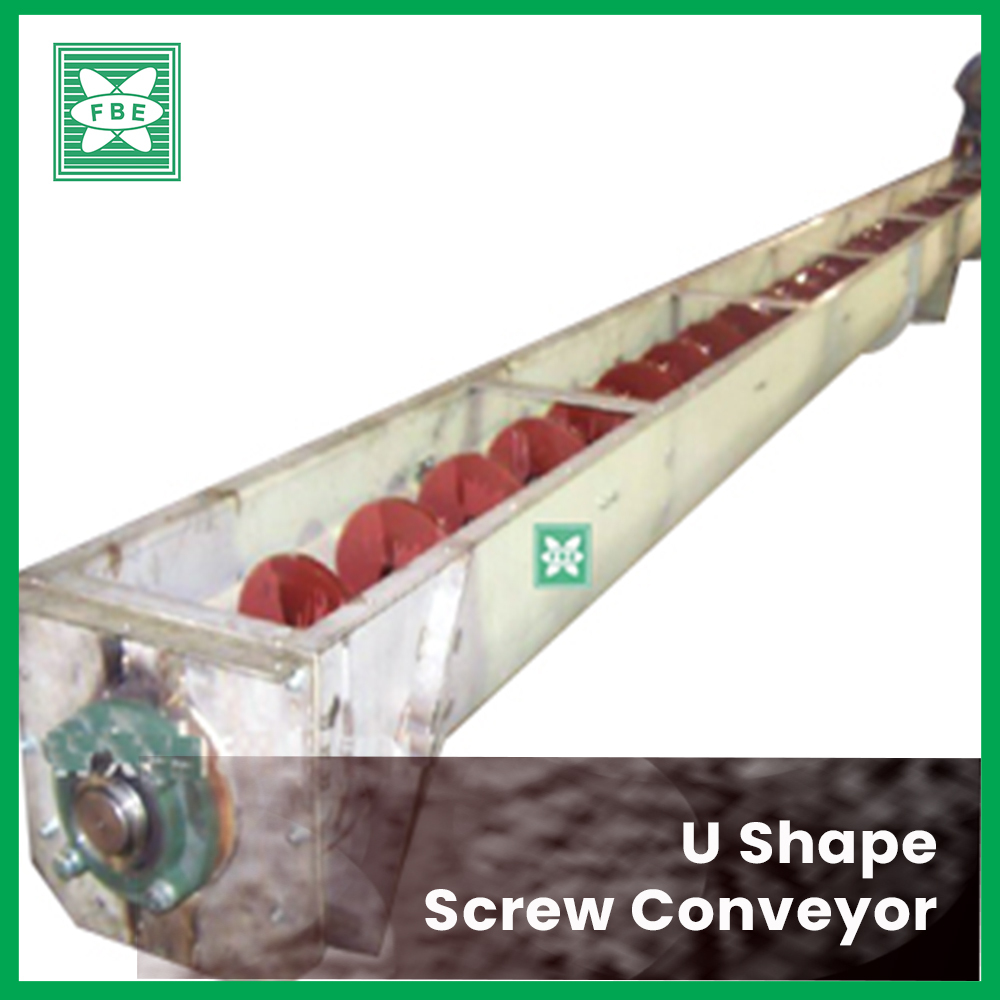 U Shape Screw Conveyor
