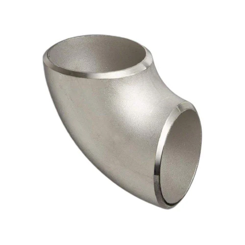 45 Degree Cast Iron Elbow - Color: Silver