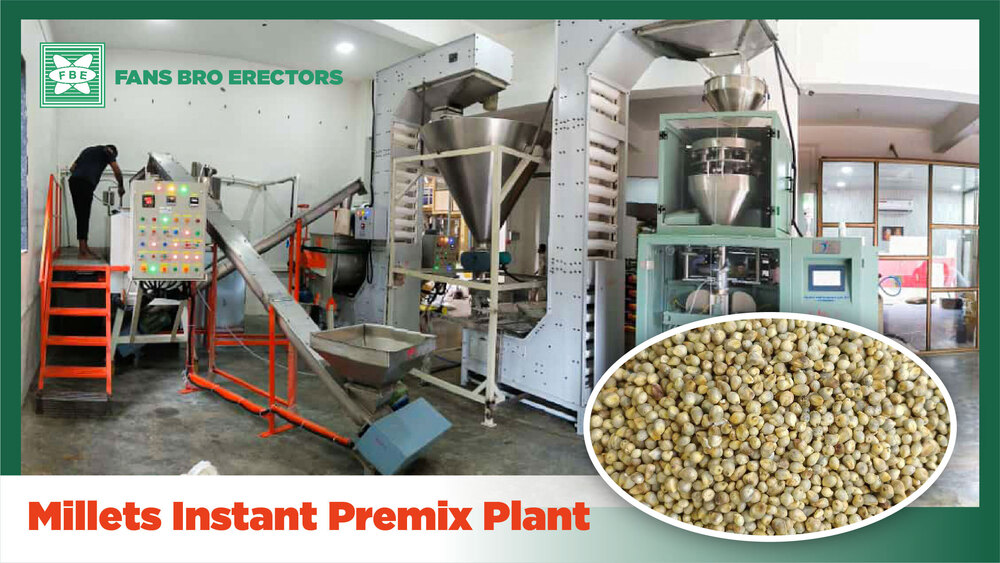 Millets instant premix plant