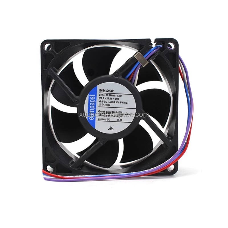 8454/2H4P Fan 8025 24V 6.8W Ball Bearing DC Cooling Fan
