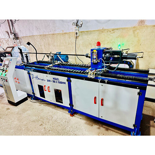Heavy Duty Horizontal Honing Machine - Color: Blue And White