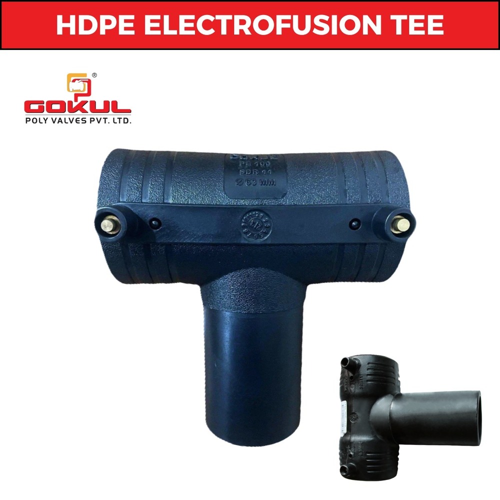 Gokul Pe Molded Tee - Application: Industrial & Water Line