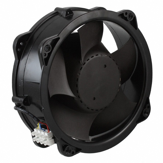 ebmpapst W1G208-BA35-52 24V DC 208mm 96W Round 3500RPM EC 4.4A Ball Bearing Axial Cooling Fan