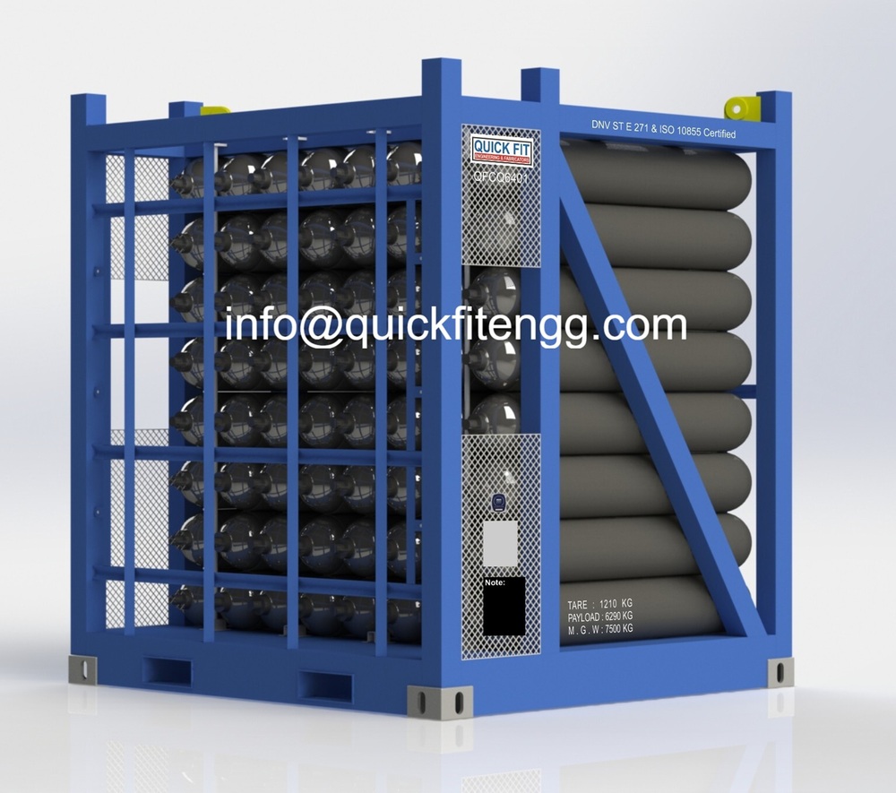 64 Capacity Gas Cylinder Quads