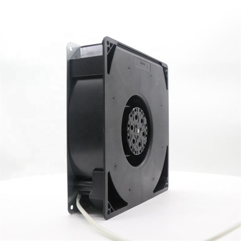 ebmpapst 22056 RG160-28/56S 220x220x56mm 230V AC 2750RPM 0.3A Textile Machinery Turbo Centrifugal Blower Cooling Fan