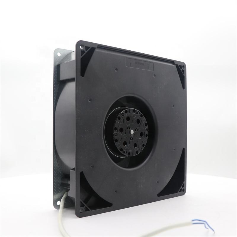 ebmpapst 22056 RG160-28/56S 220x220x56mm 230V AC 2750RPM 0.3A Textile Machinery Turbo Centrifugal Blower Cooling Fan