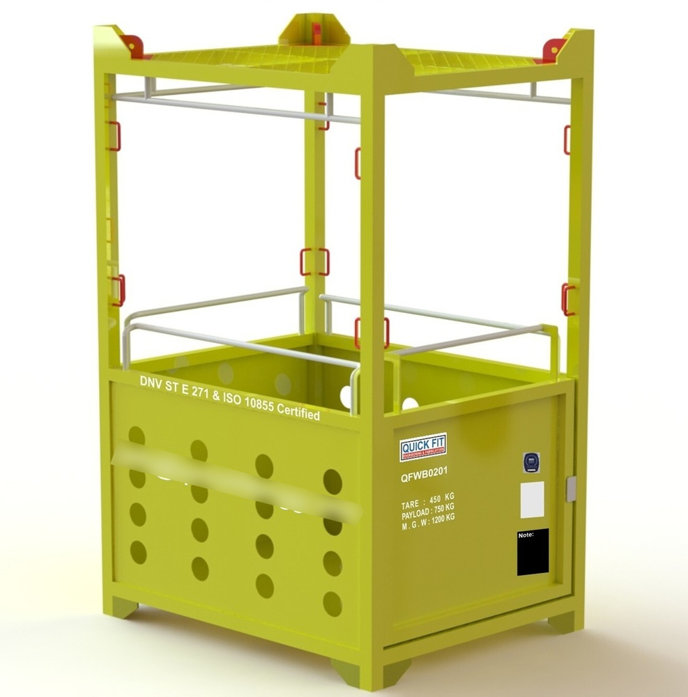 5 Ft Offshore Personal Work Basket - Color: As Per Client Shade Choice C/W Client Logos