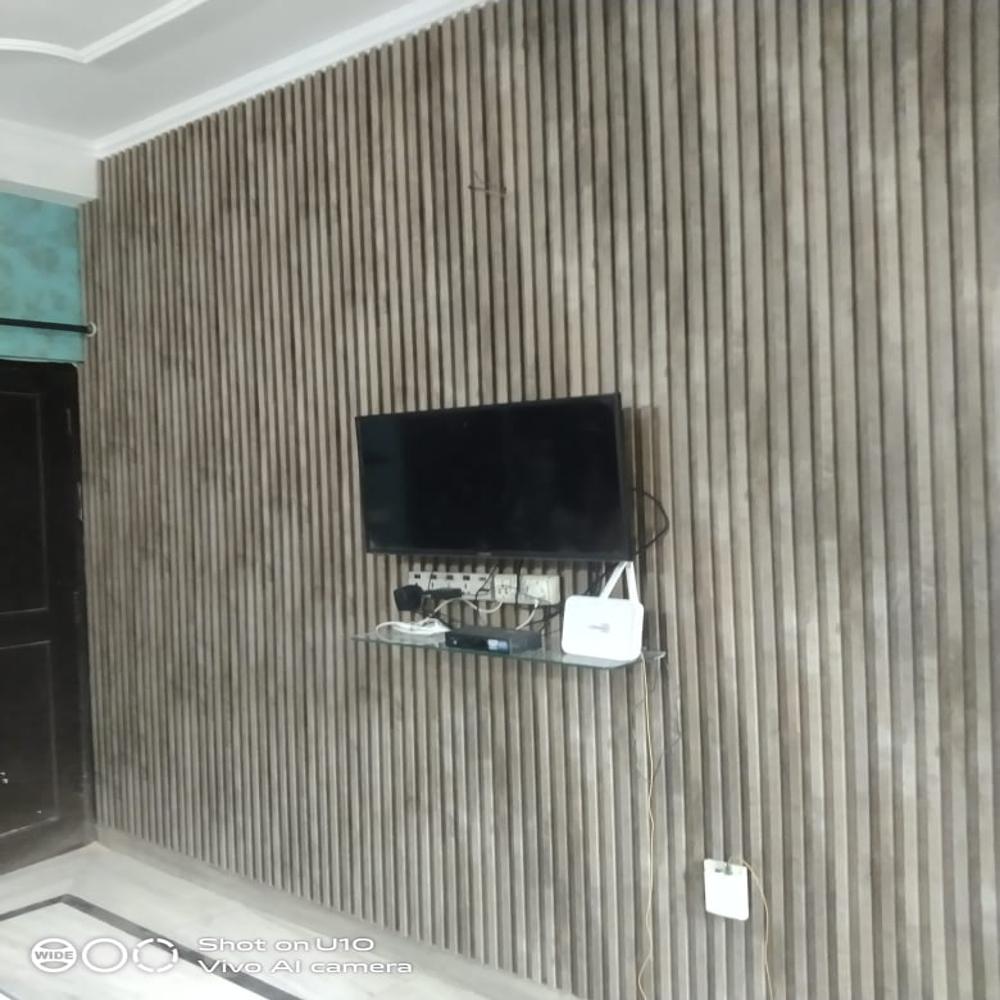 Wpc Fluted Wall Panels - Surface Finish: Finished
