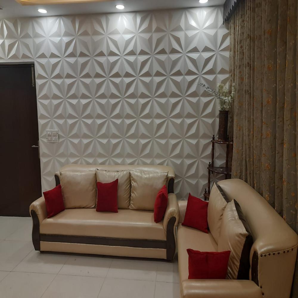 3d Pvc Wall Panel Size: Customized
