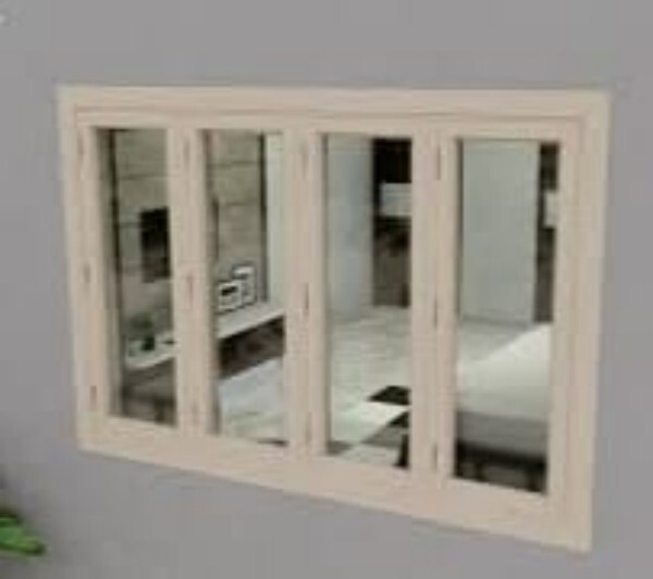 Wpc Casment Window - Color: As Cust. Choice