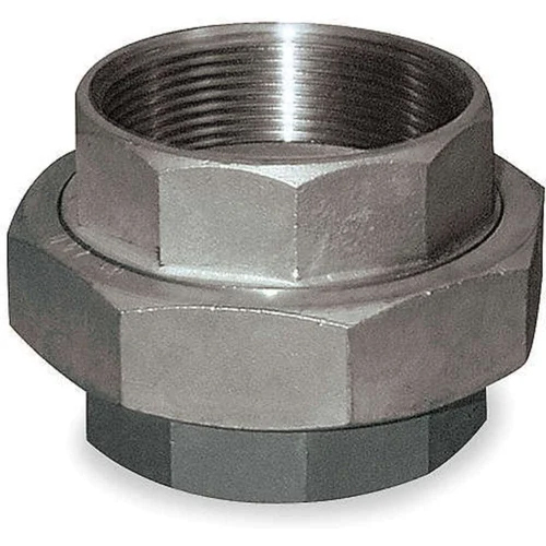 304 Stainless Steel Union - Color: Silver