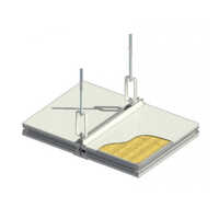 Puf Ceiling Panel - Color: Silver